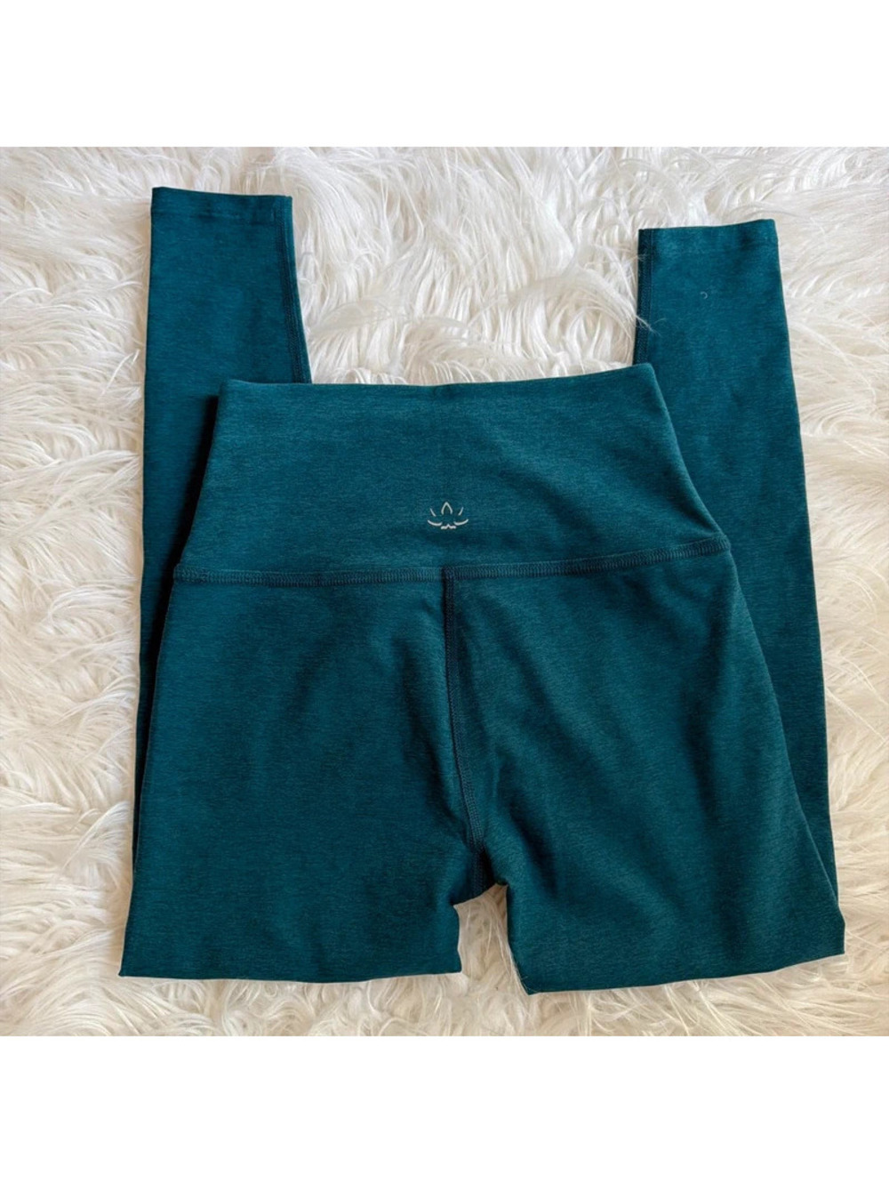 Beyond yoga Teal high-waisted leggings  M